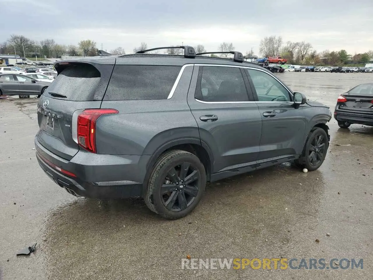 3 fotografías del automóvil dañado KM8R3DGE3RU673048 HYUNDAI PALISADE X 2024