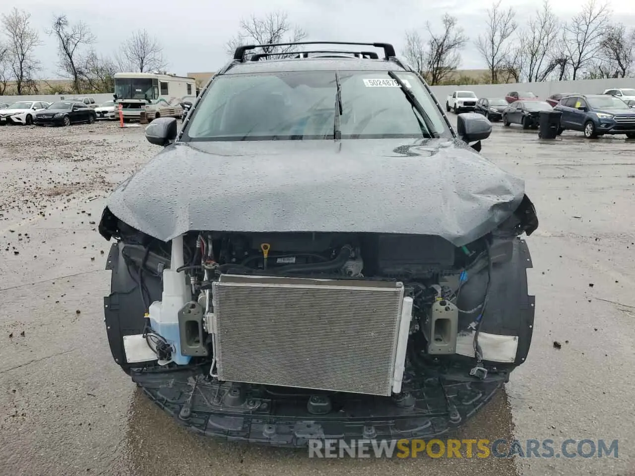 5 fotografías del automóvil dañado KM8R3DGE3RU673048 HYUNDAI PALISADE X 2024