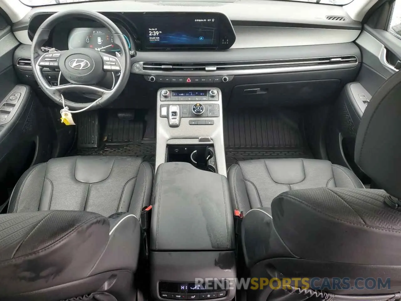 8 fotografías del automóvil dañado KM8R3DGE3RU673048 HYUNDAI PALISADE X 2024