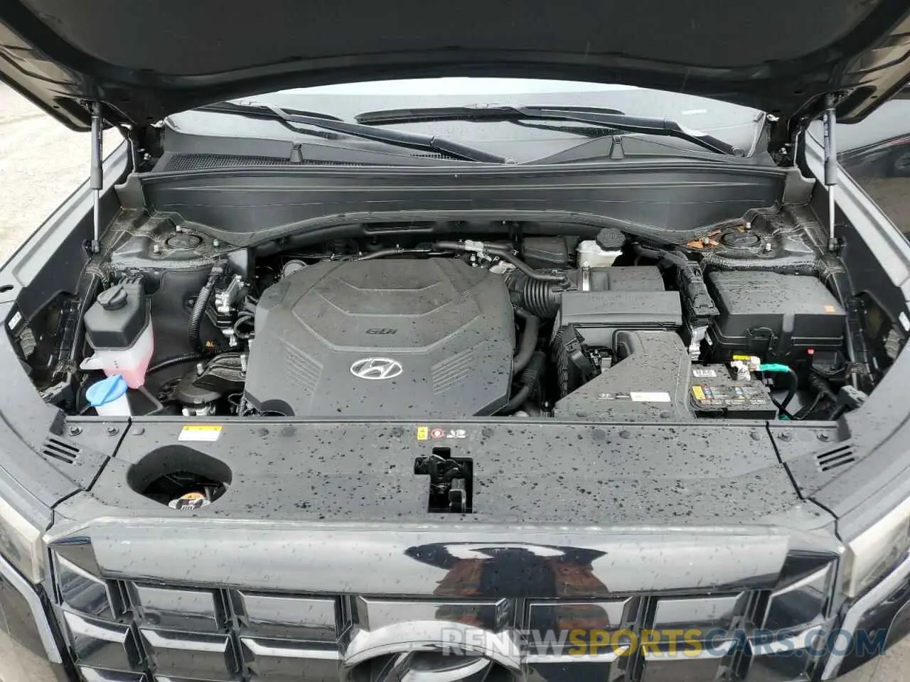 12 fotografías del automóvil dañado KM8R3DGE3RU797255 HYUNDAI PALISADE X 2024