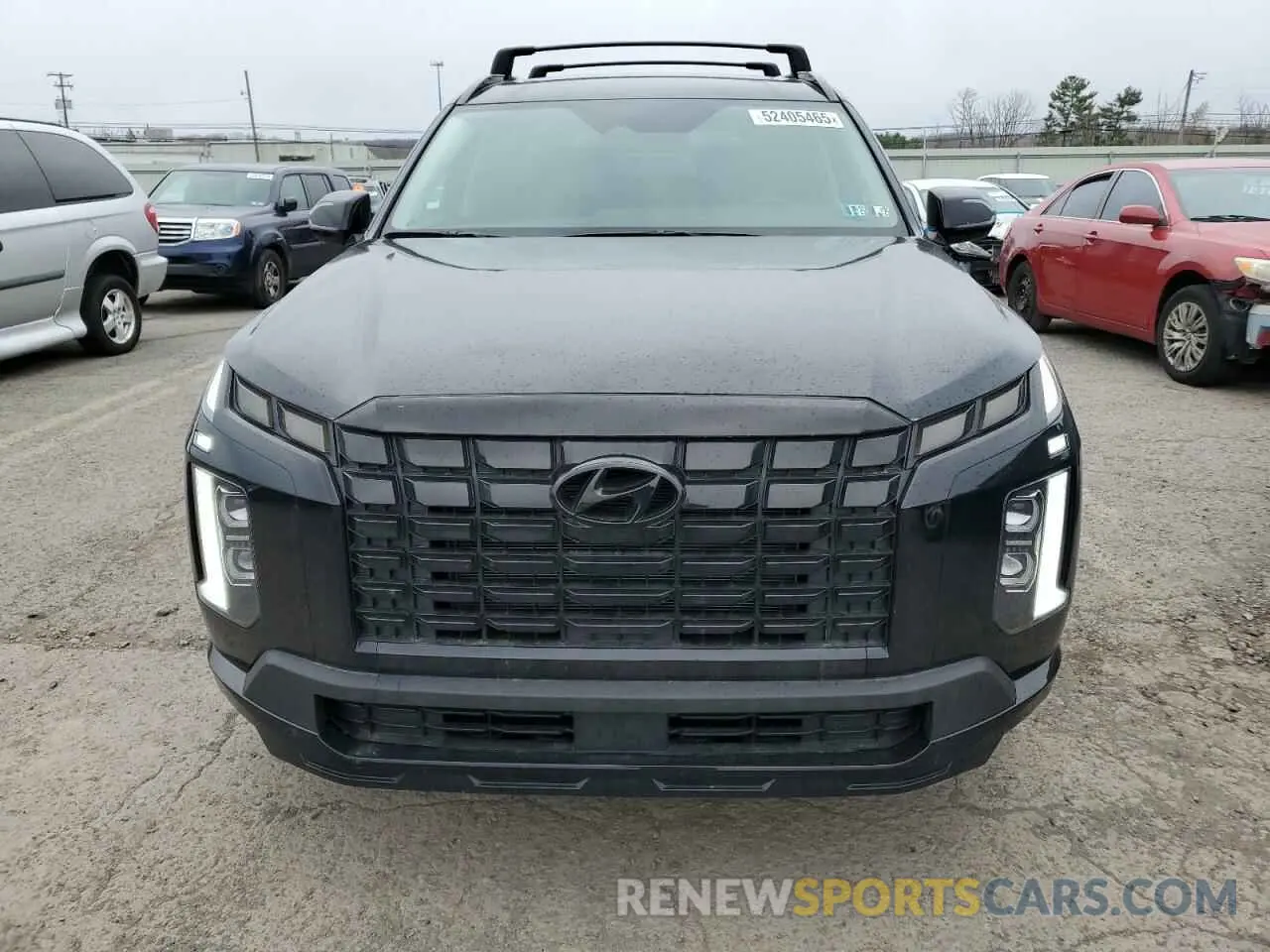5 fotografías del automóvil dañado KM8R3DGE3RU797255 HYUNDAI PALISADE X 2024