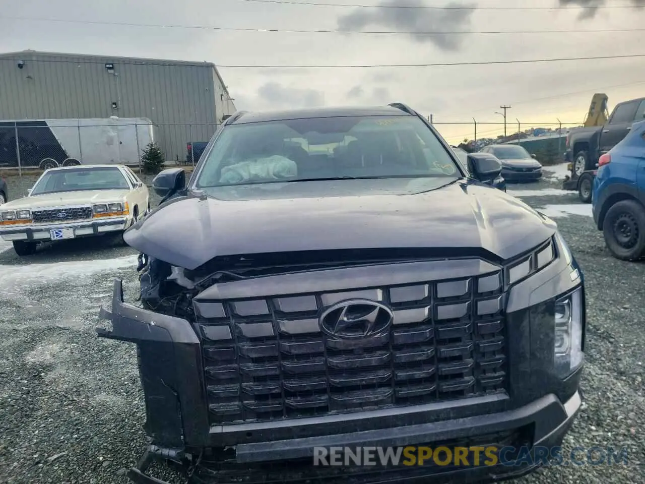 12 fotografías del automóvil dañado KM8R3DGE5RU791277 HYUNDAI PALISADE X 2024