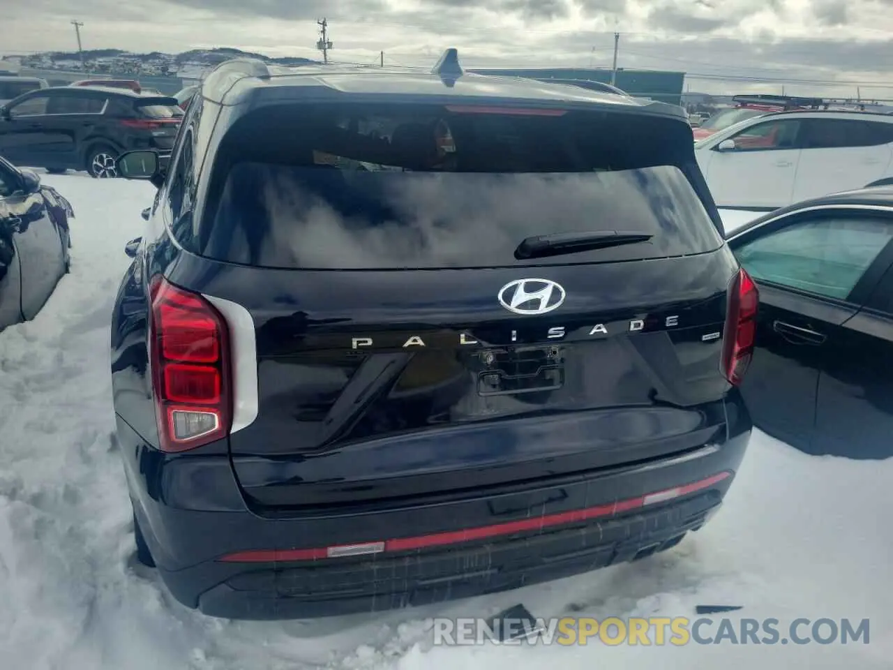 6 fotografías del automóvil dañado KM8R3DGE5RU791277 HYUNDAI PALISADE X 2024