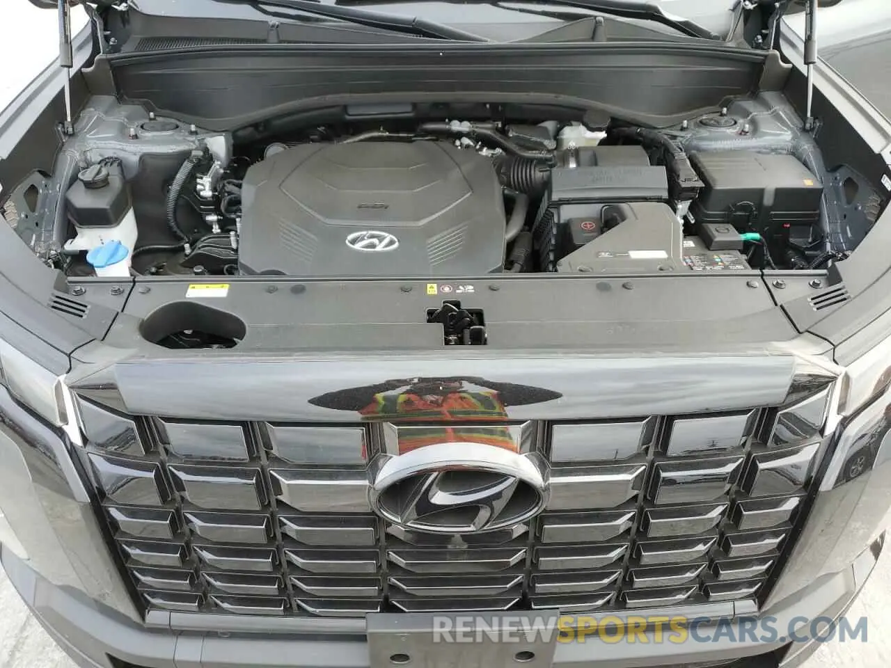 12 fotografías del automóvil dañado KM8R3DGE6SU849466 HYUNDAI PALISADE X 2025