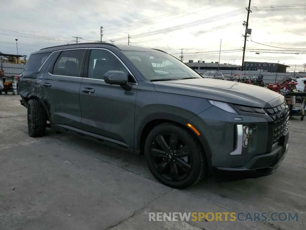 4 fotografías del automóvil dañado KM8R3DGE6SU849466 HYUNDAI PALISADE X 2025