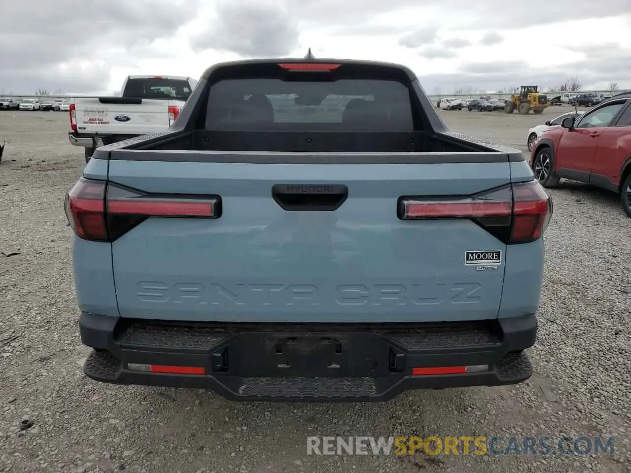 6 fotografías del automóvil dañado 5NTJADAE1NH025763 HYUNDAI SANTA CRUZ 2022