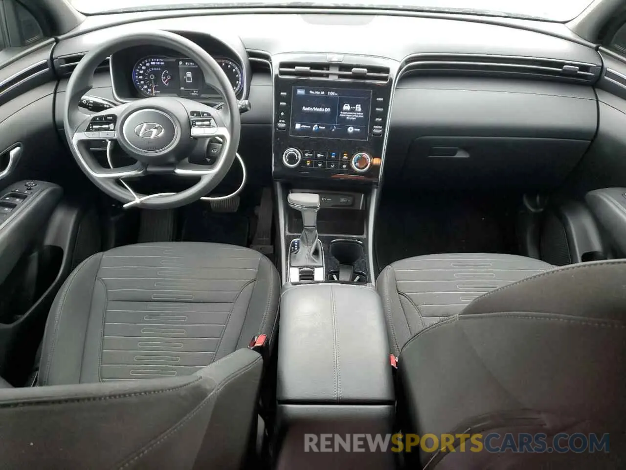 8 fotografías del automóvil dañado 5NTJADAE1NH025763 HYUNDAI SANTA CRUZ 2022