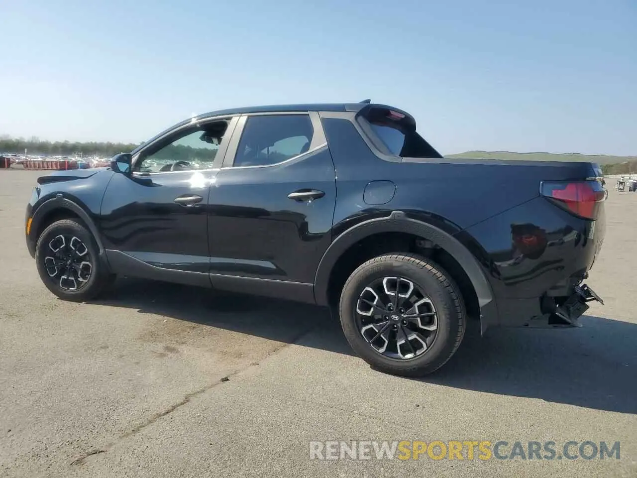 2 fotografías del automóvil dañado 5NTJADAE1NH033815 HYUNDAI SANTA CRUZ 2022