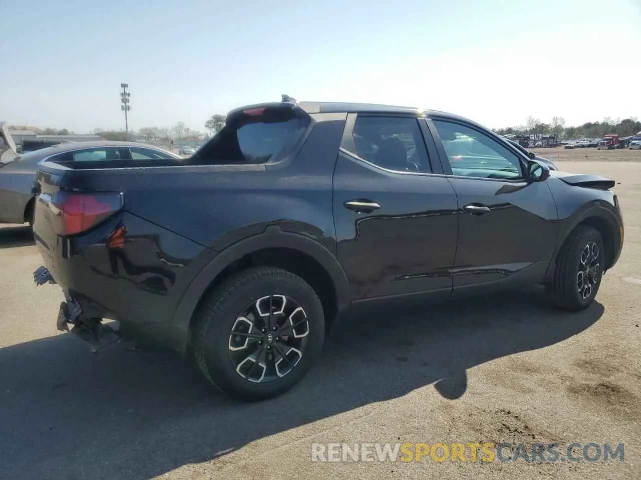 3 fotografías del automóvil dañado 5NTJADAE1NH033815 HYUNDAI SANTA CRUZ 2022