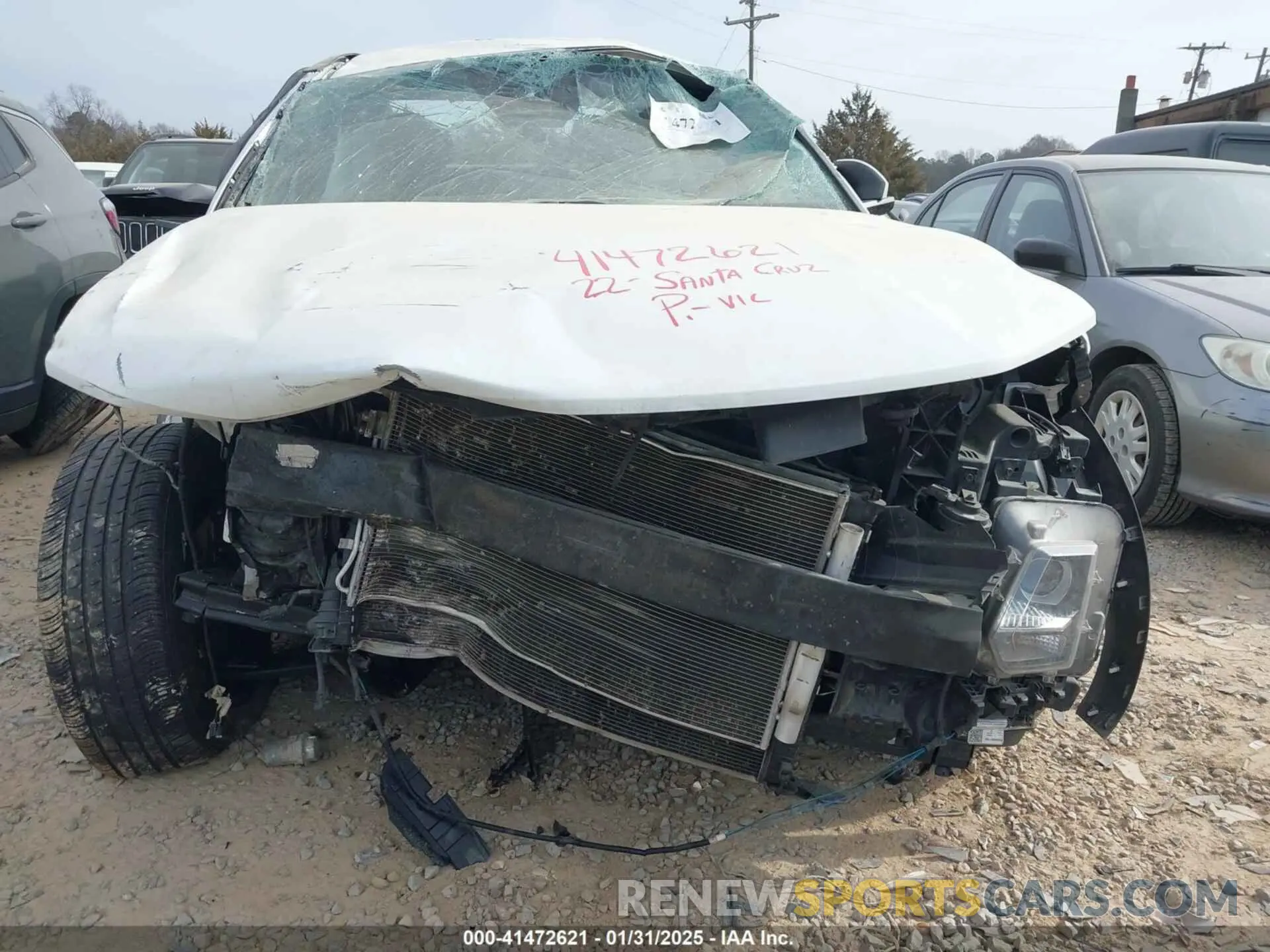 11 fotografías del automóvil dañado 5NTJB4AE7NH037039 HYUNDAI SANTA CRUZ 2022