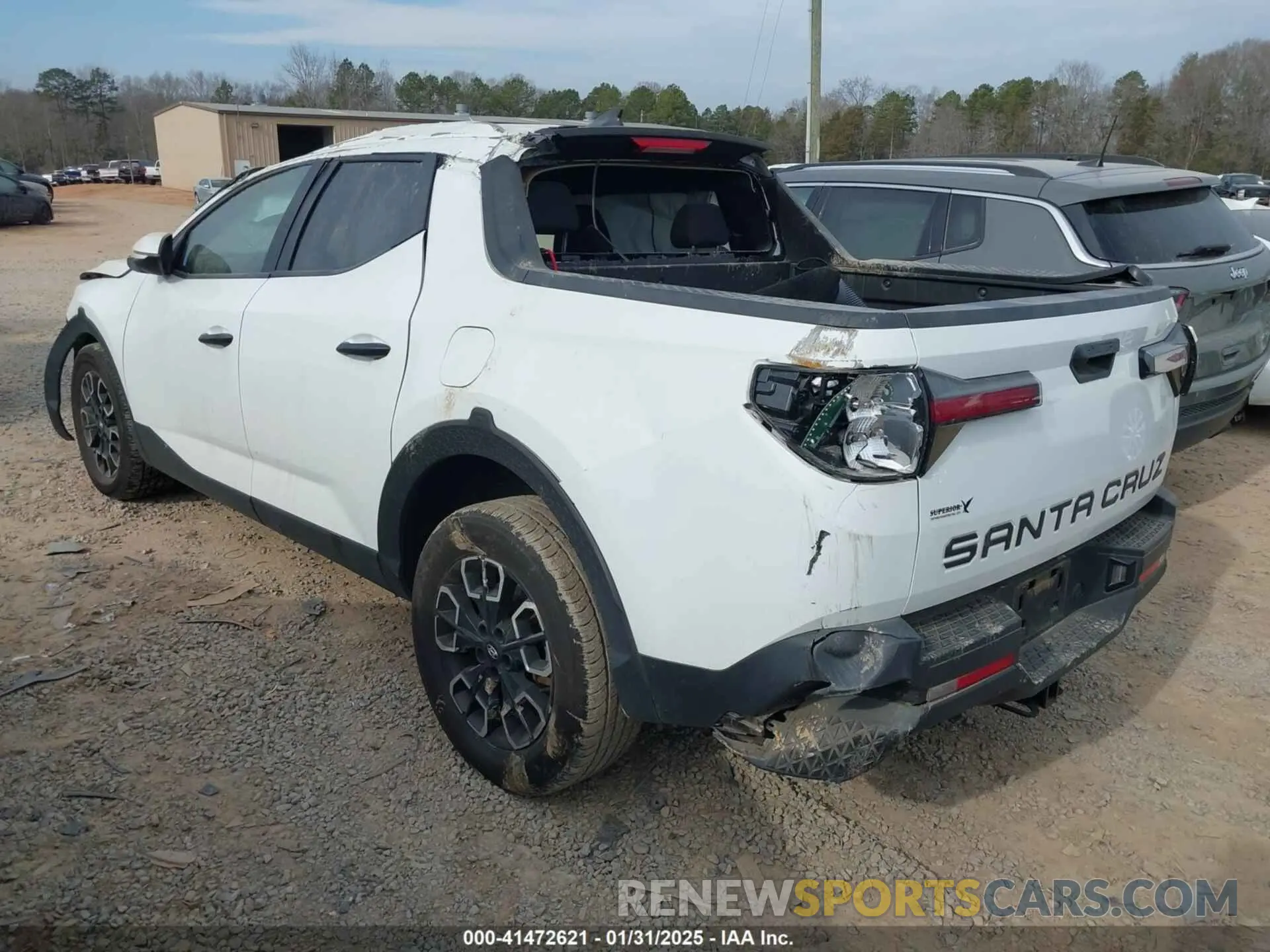 3 fotografías del automóvil dañado 5NTJB4AE7NH037039 HYUNDAI SANTA CRUZ 2022