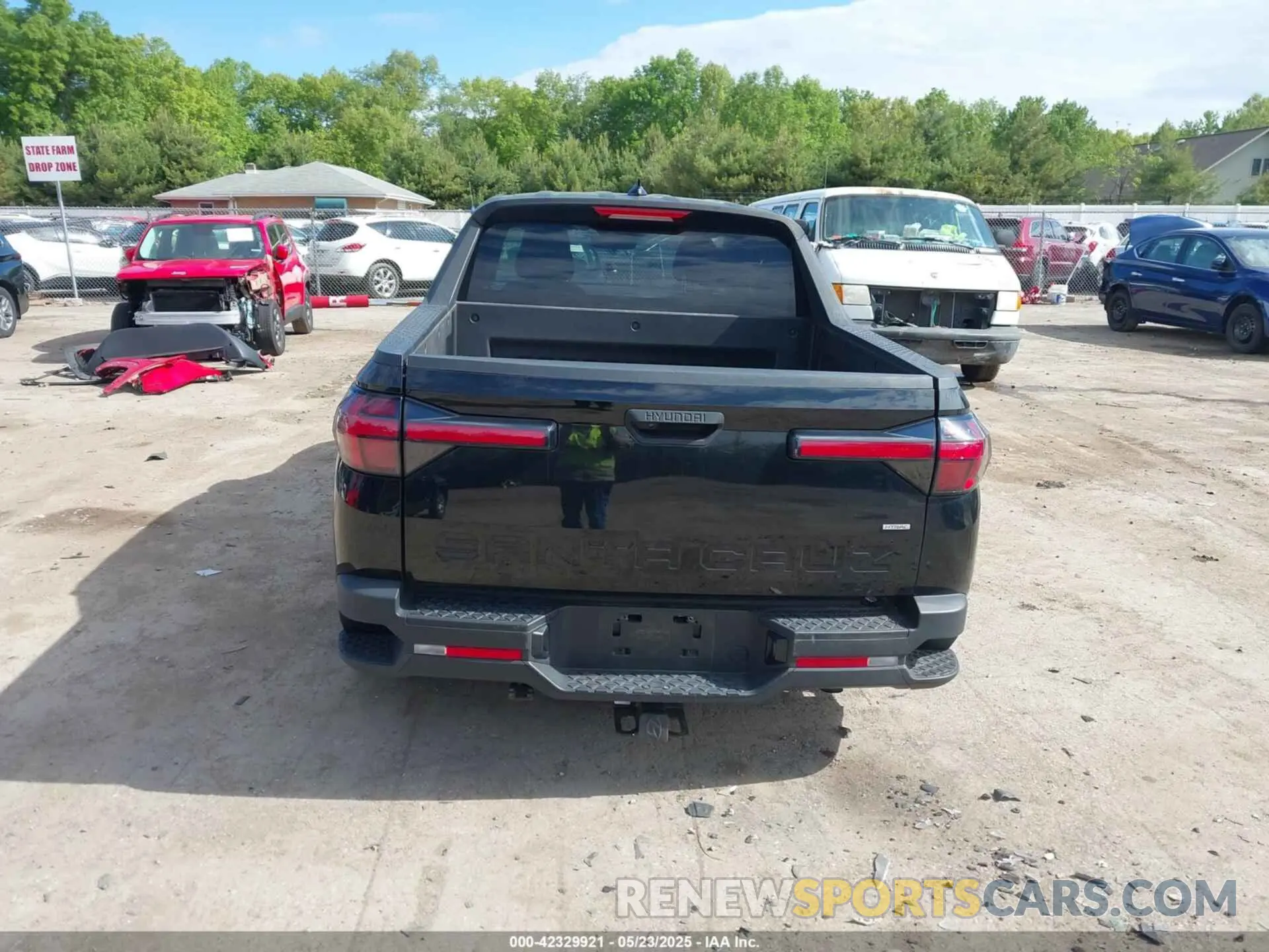 16 fotografías del automóvil dañado 5NTJBDAE2NH000464 HYUNDAI SANTA CRUZ 2022