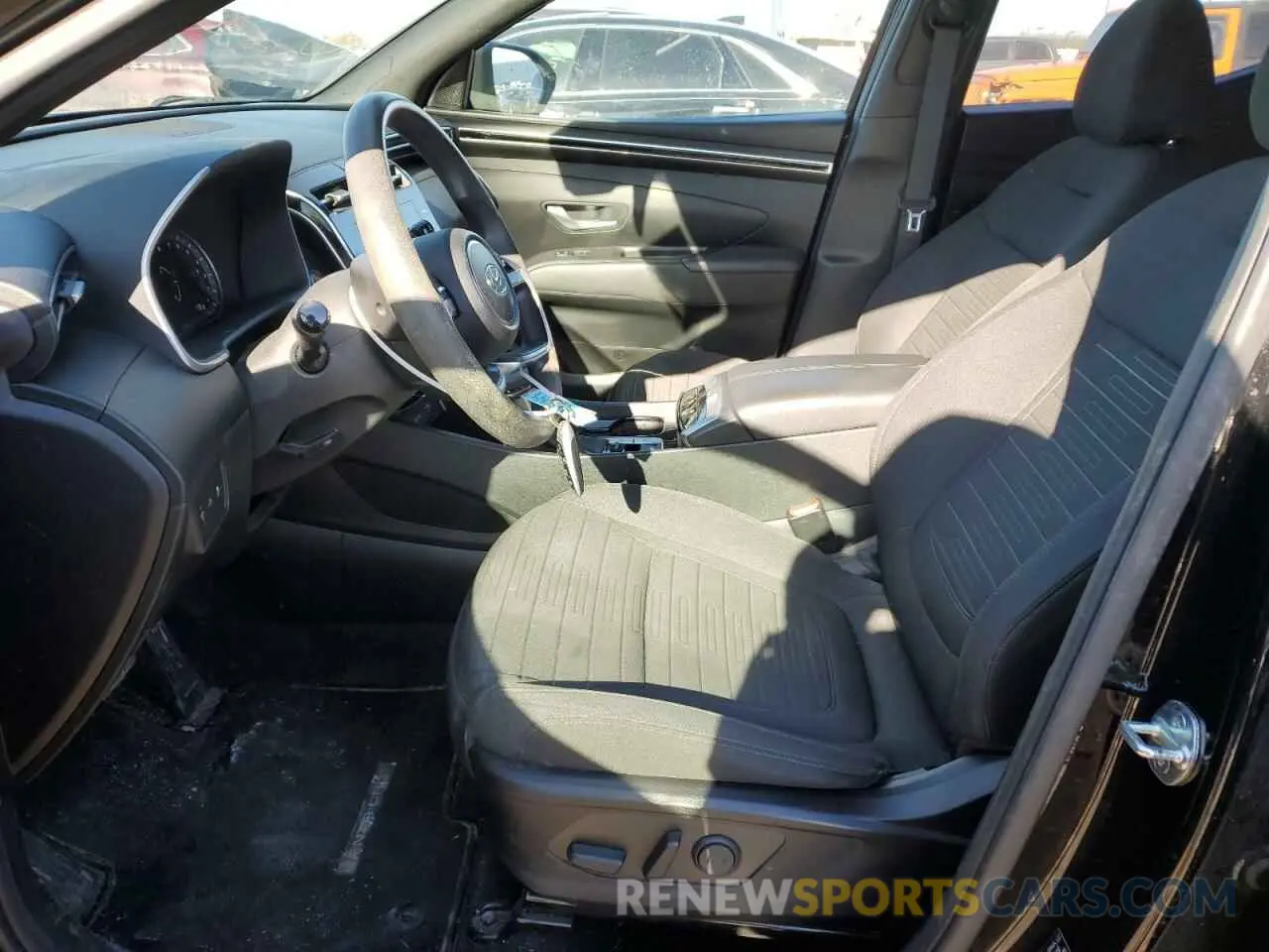 7 fotografías del automóvil dañado 5NTJBDAE5NH010115 HYUNDAI SANTA CRUZ 2022