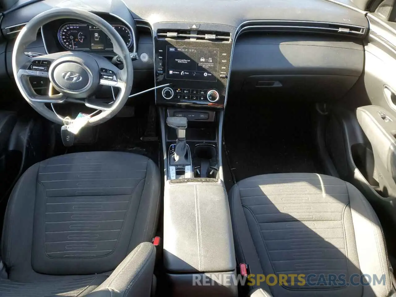 8 fotografías del automóvil dañado 5NTJBDAE5NH010115 HYUNDAI SANTA CRUZ 2022