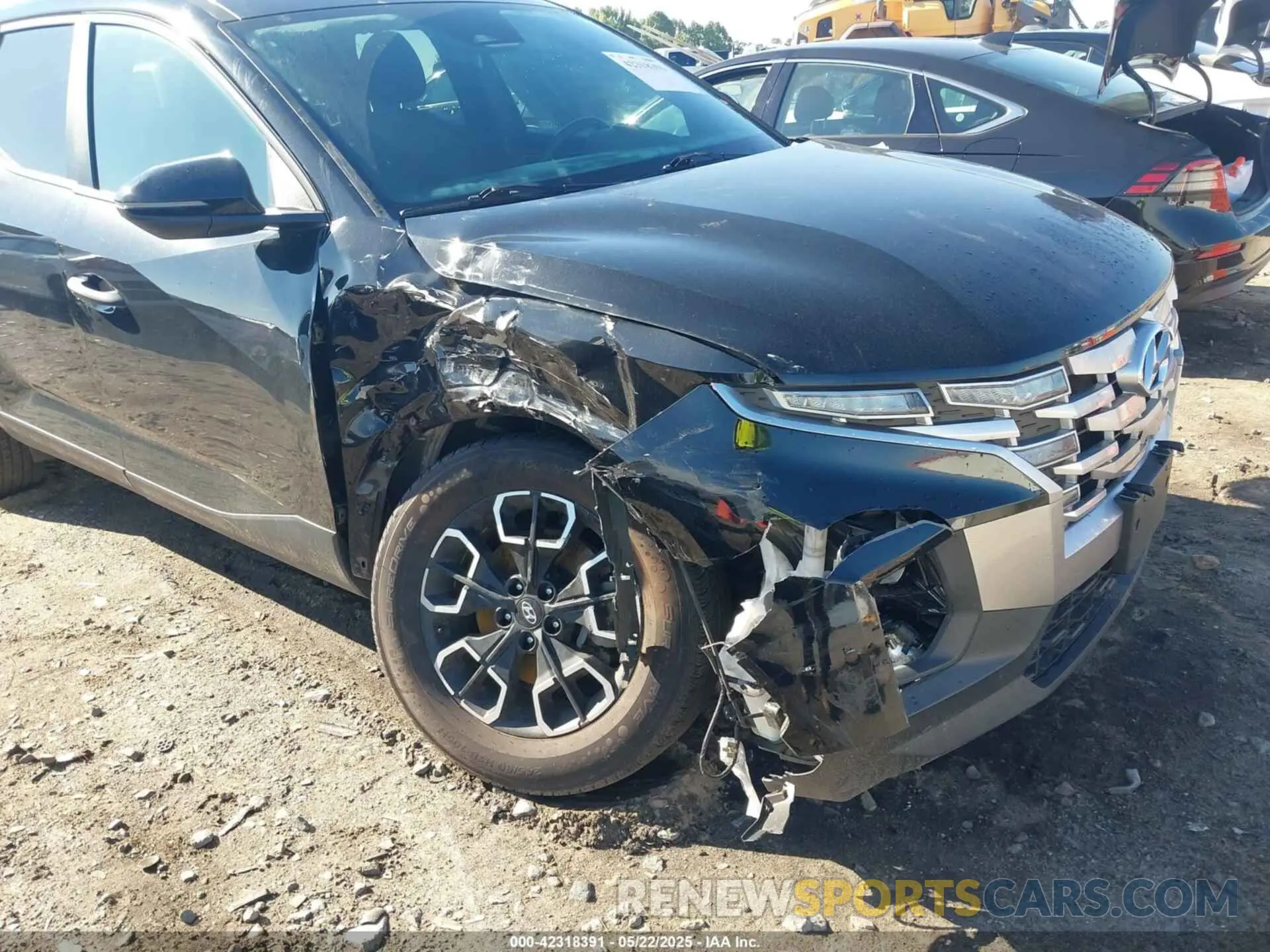 6 fotografías del automóvil dañado 5NTJBDAE6NH012987 HYUNDAI SANTA CRUZ 2022