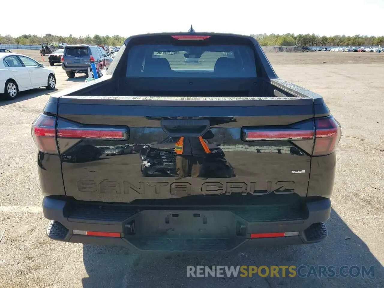 6 fotografías del automóvil dañado 5NTJBDAE8NH031010 HYUNDAI SANTA CRUZ 2022