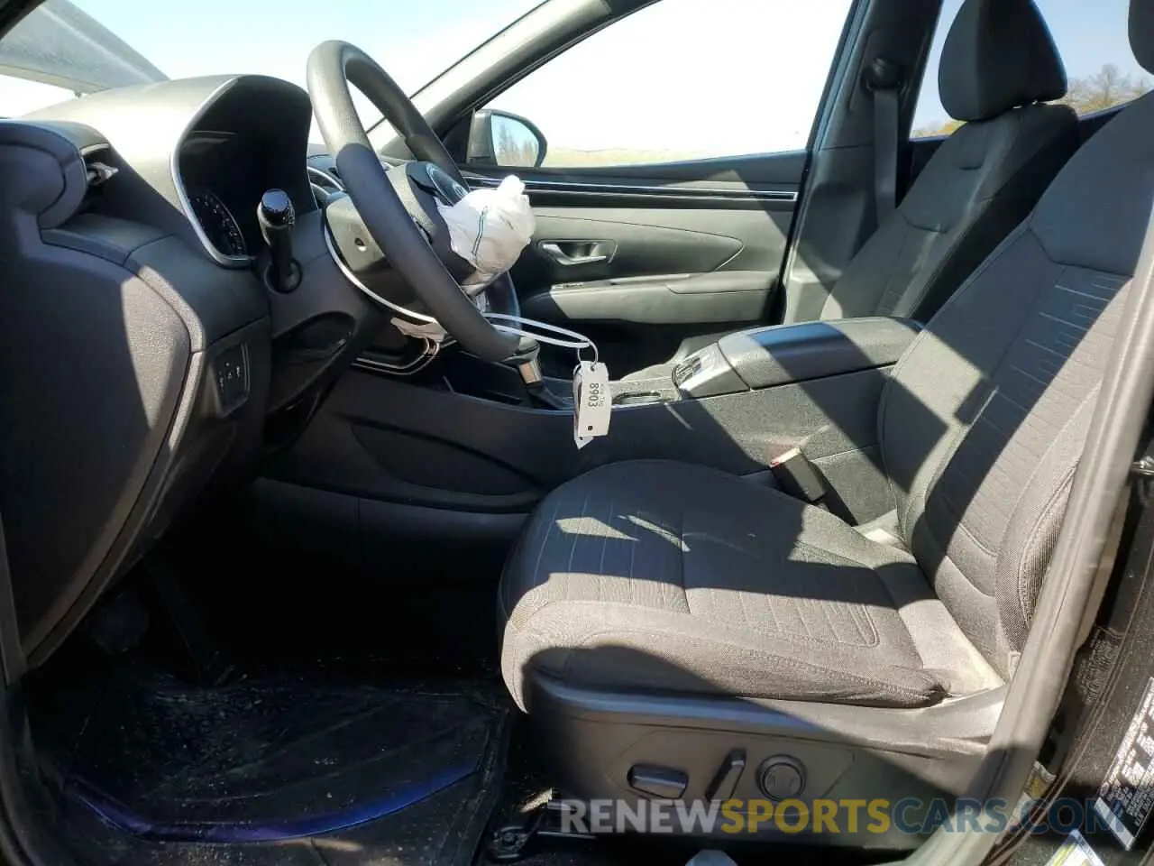 7 fotografías del automóvil dañado 5NTJBDAE8NH031010 HYUNDAI SANTA CRUZ 2022