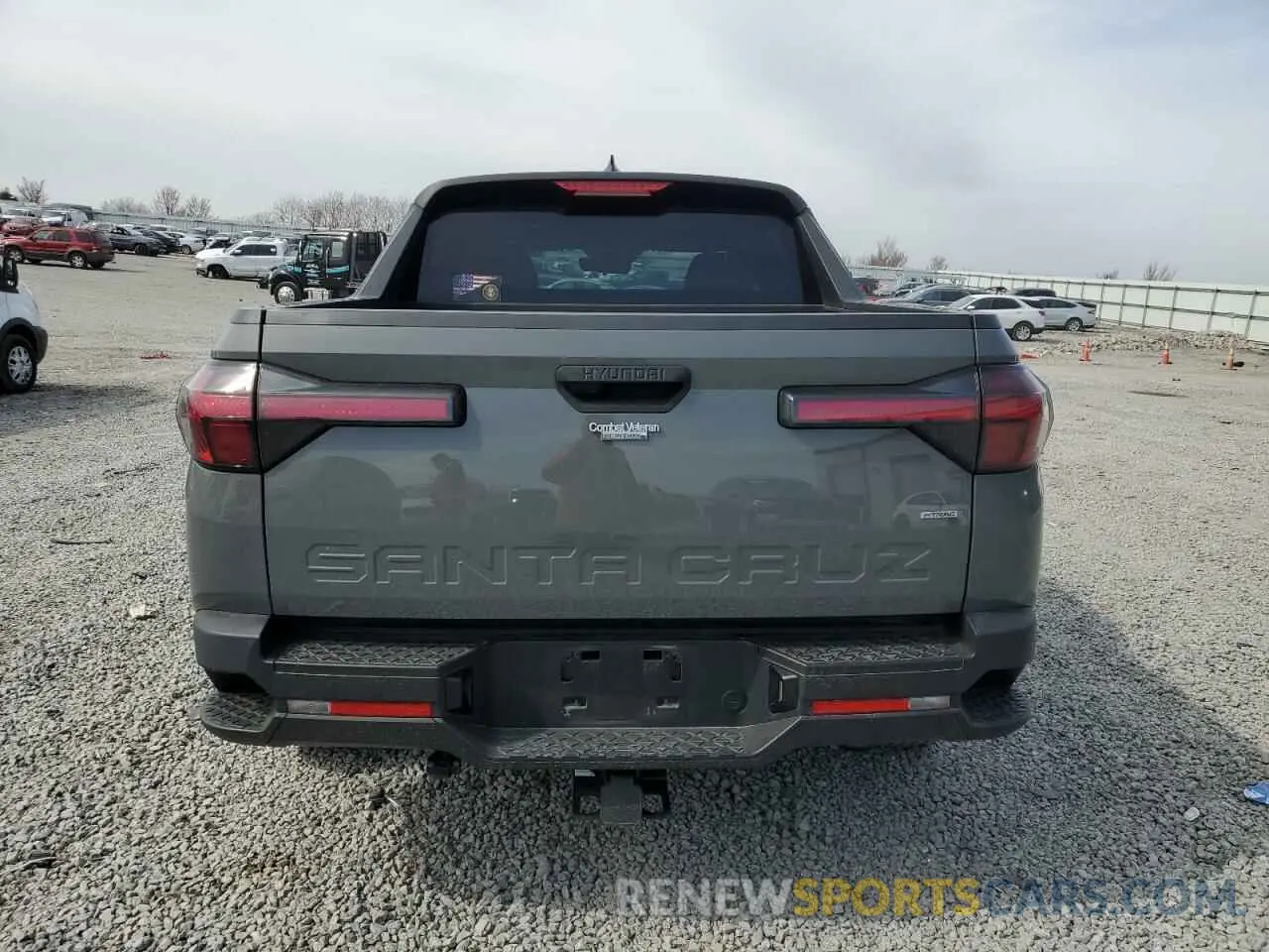 6 fotografías del automóvil dañado 5NTJBDAE9NH032912 HYUNDAI SANTA CRUZ 2022