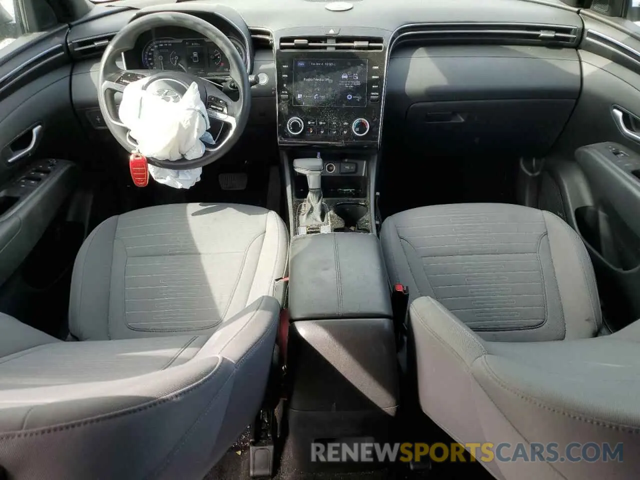 8 fotografías del automóvil dañado 5NTJBDAE9NH032912 HYUNDAI SANTA CRUZ 2022