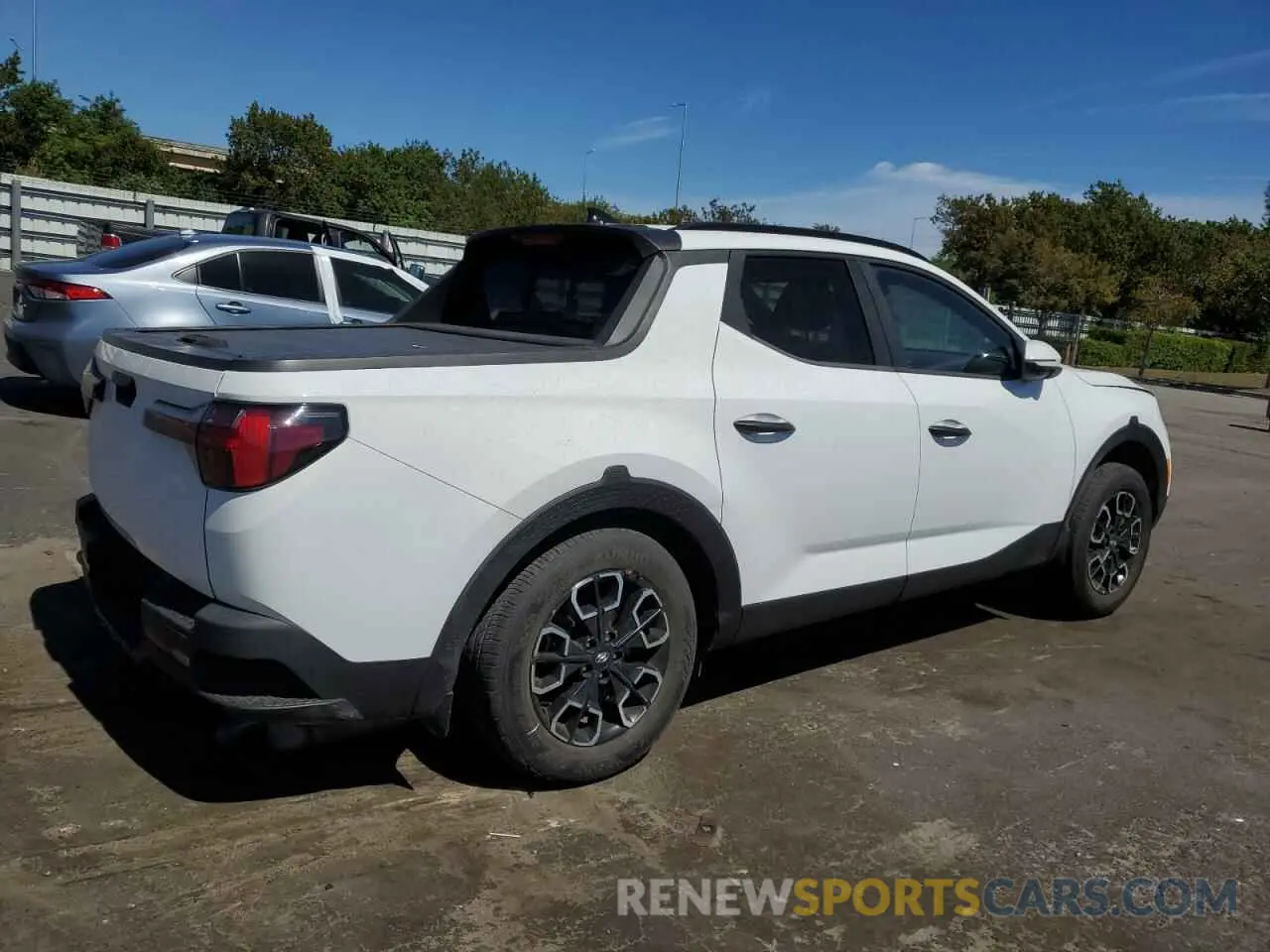 3 fotografías del automóvil dañado 5NTJC4AE0NH019320 HYUNDAI SANTA CRUZ 2022