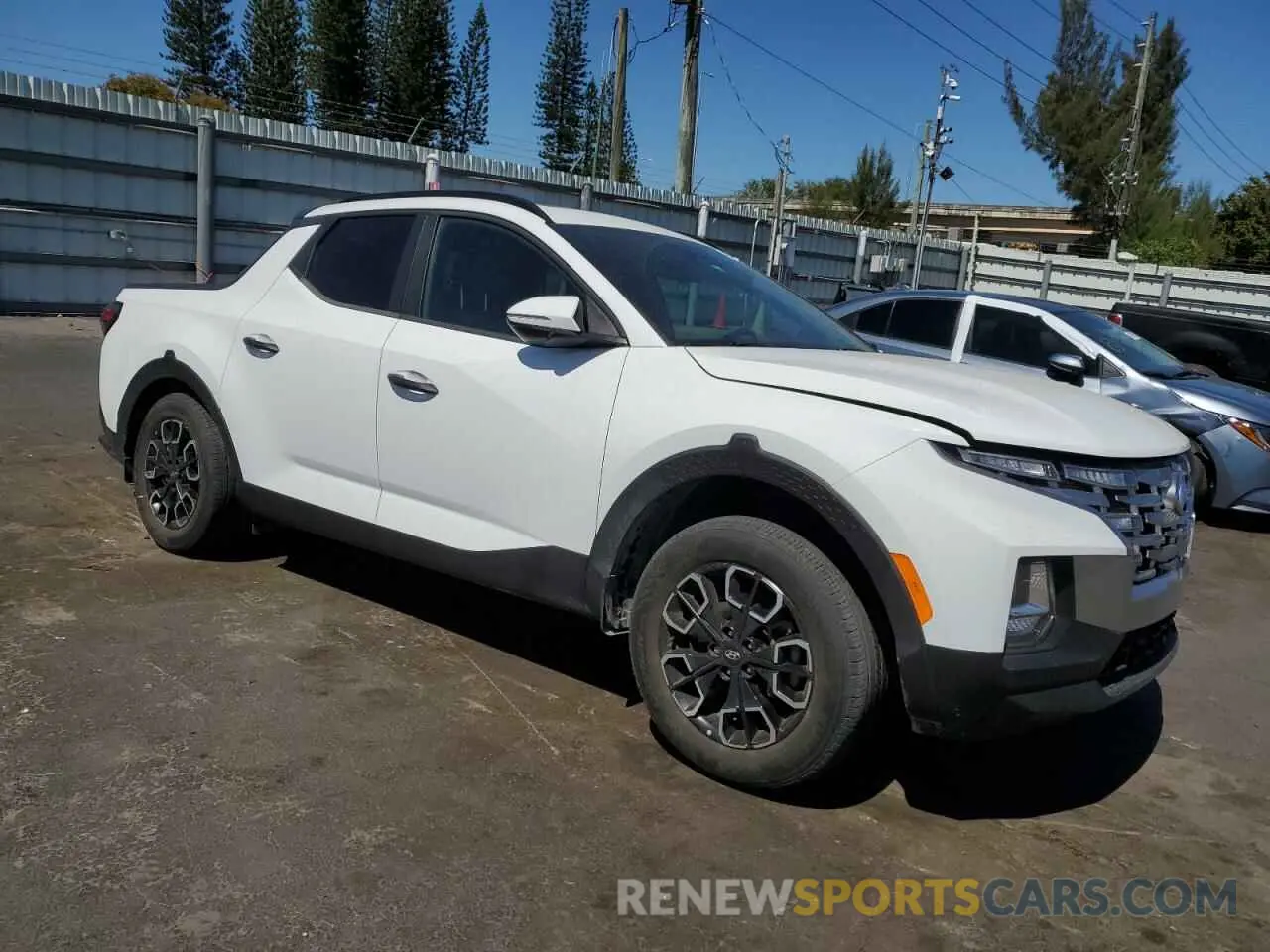 4 fotografías del automóvil dañado 5NTJC4AE0NH019320 HYUNDAI SANTA CRUZ 2022