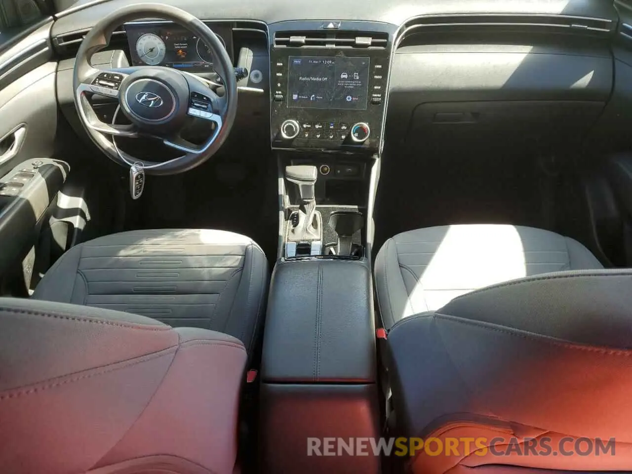 8 fotografías del automóvil dañado 5NTJC4AE0NH019320 HYUNDAI SANTA CRUZ 2022