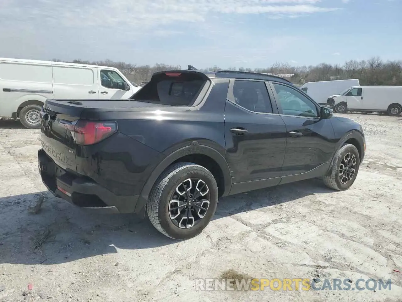 3 fotografías del automóvil dañado 5NTJCDAE1NH002753 HYUNDAI SANTA CRUZ 2022