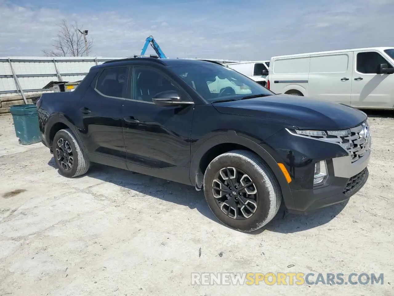 4 fotografías del automóvil dañado 5NTJCDAE1NH002753 HYUNDAI SANTA CRUZ 2022