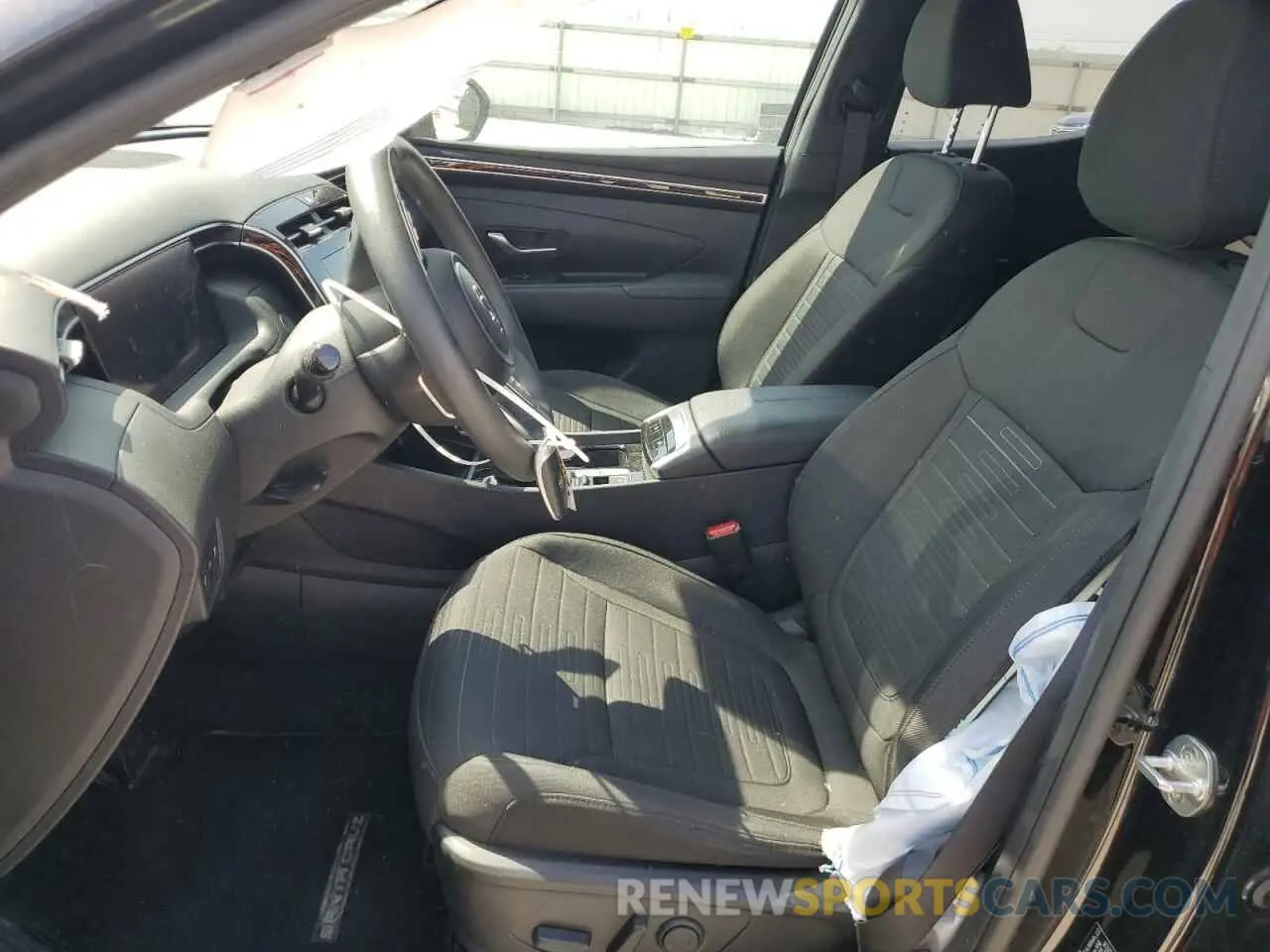7 fotografías del automóvil dañado 5NTJCDAE1NH002753 HYUNDAI SANTA CRUZ 2022