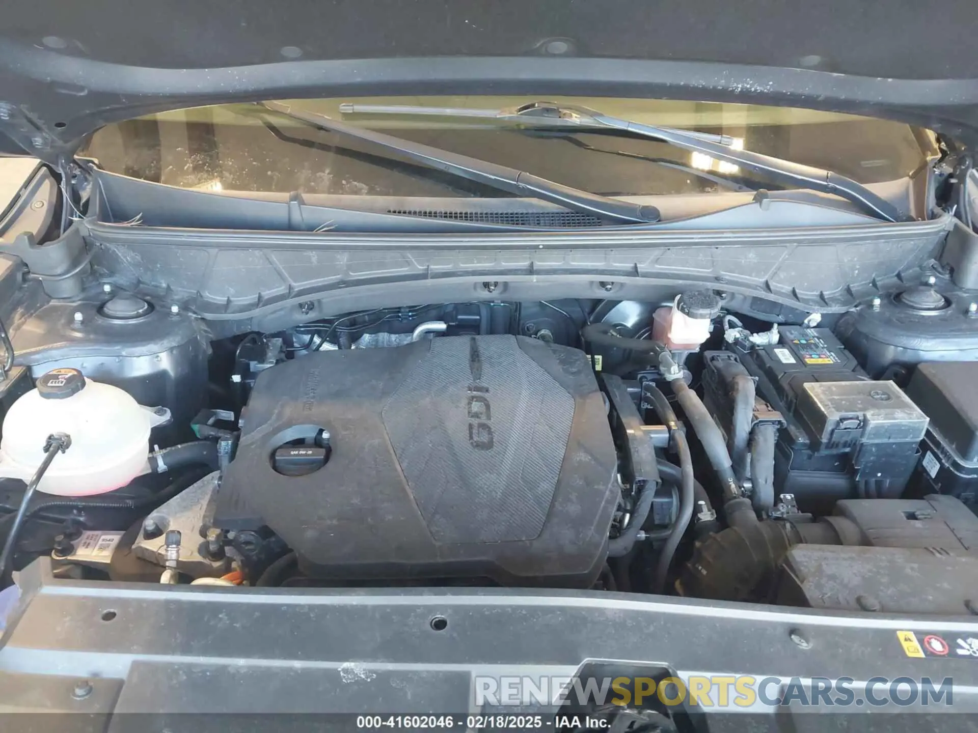 10 fotografías del automóvil dañado 5NTJCDAE1NH006057 HYUNDAI SANTA CRUZ 2022