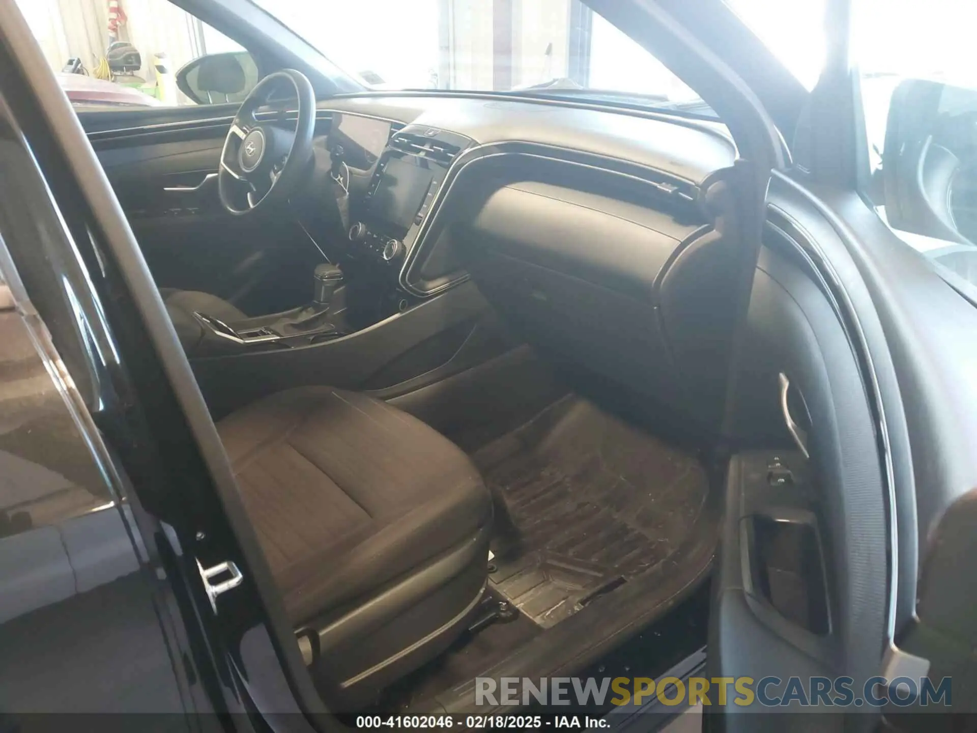 5 fotografías del automóvil dañado 5NTJCDAE1NH006057 HYUNDAI SANTA CRUZ 2022