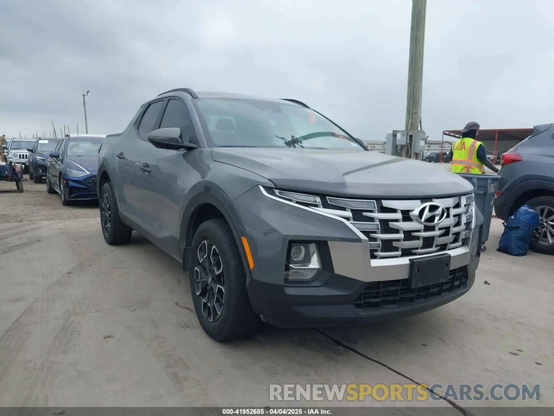 1 fotografías del automóvil dañado 5NTJCDAE1NH039351 HYUNDAI SANTA CRUZ 2022