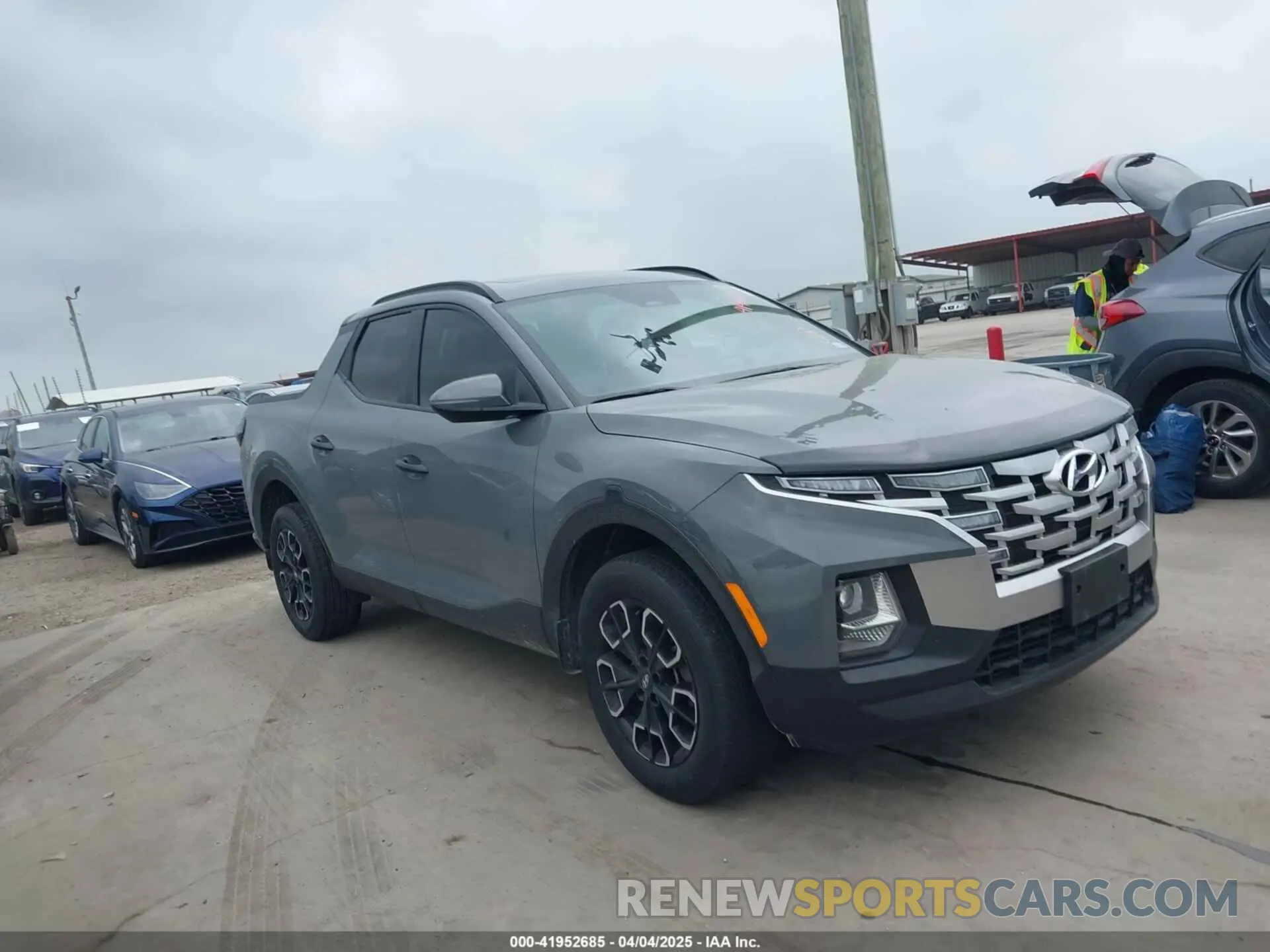 13 fotografías del automóvil dañado 5NTJCDAE1NH039351 HYUNDAI SANTA CRUZ 2022