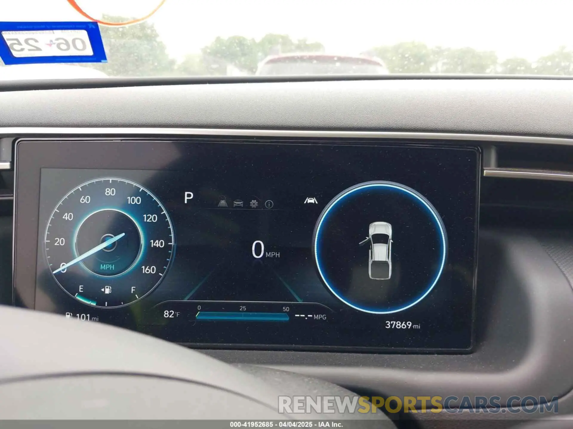 7 fotografías del automóvil dañado 5NTJCDAE1NH039351 HYUNDAI SANTA CRUZ 2022