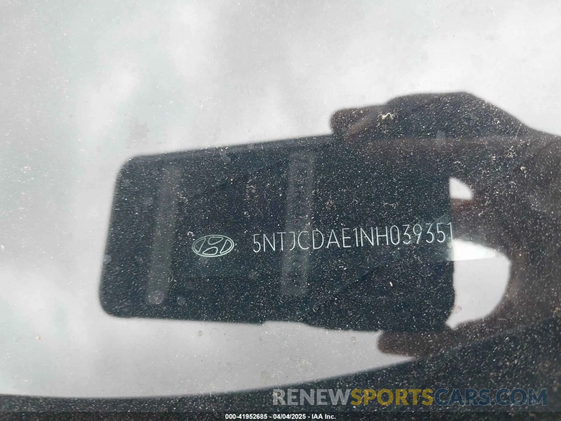 9 fotografías del automóvil dañado 5NTJCDAE1NH039351 HYUNDAI SANTA CRUZ 2022