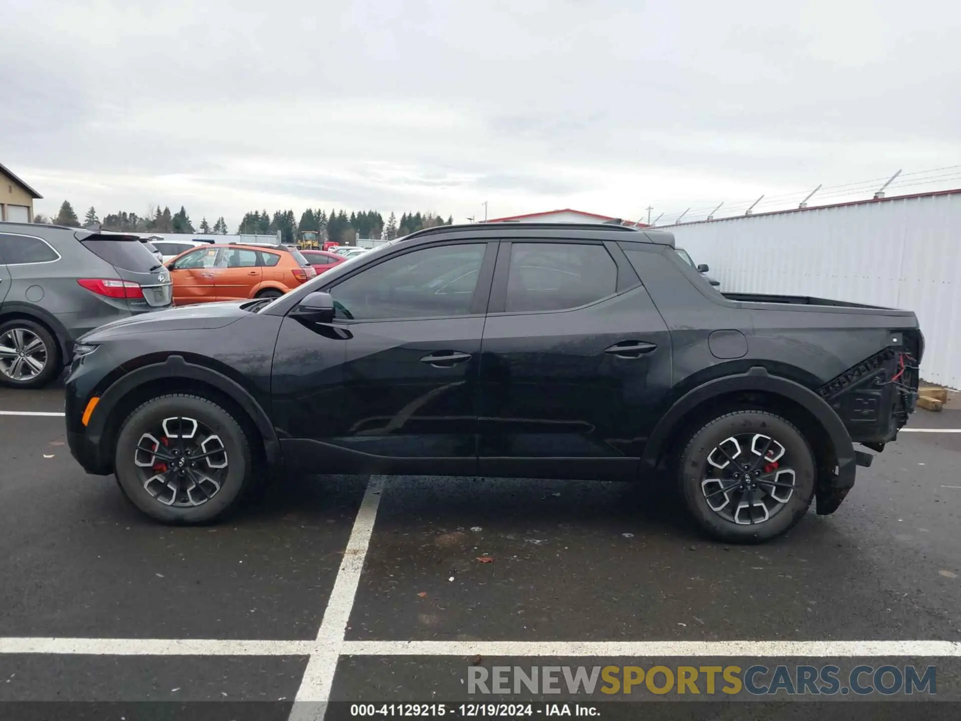 15 fotografías del automóvil dañado 5NTJCDAE2NH011266 HYUNDAI SANTA CRUZ 2022