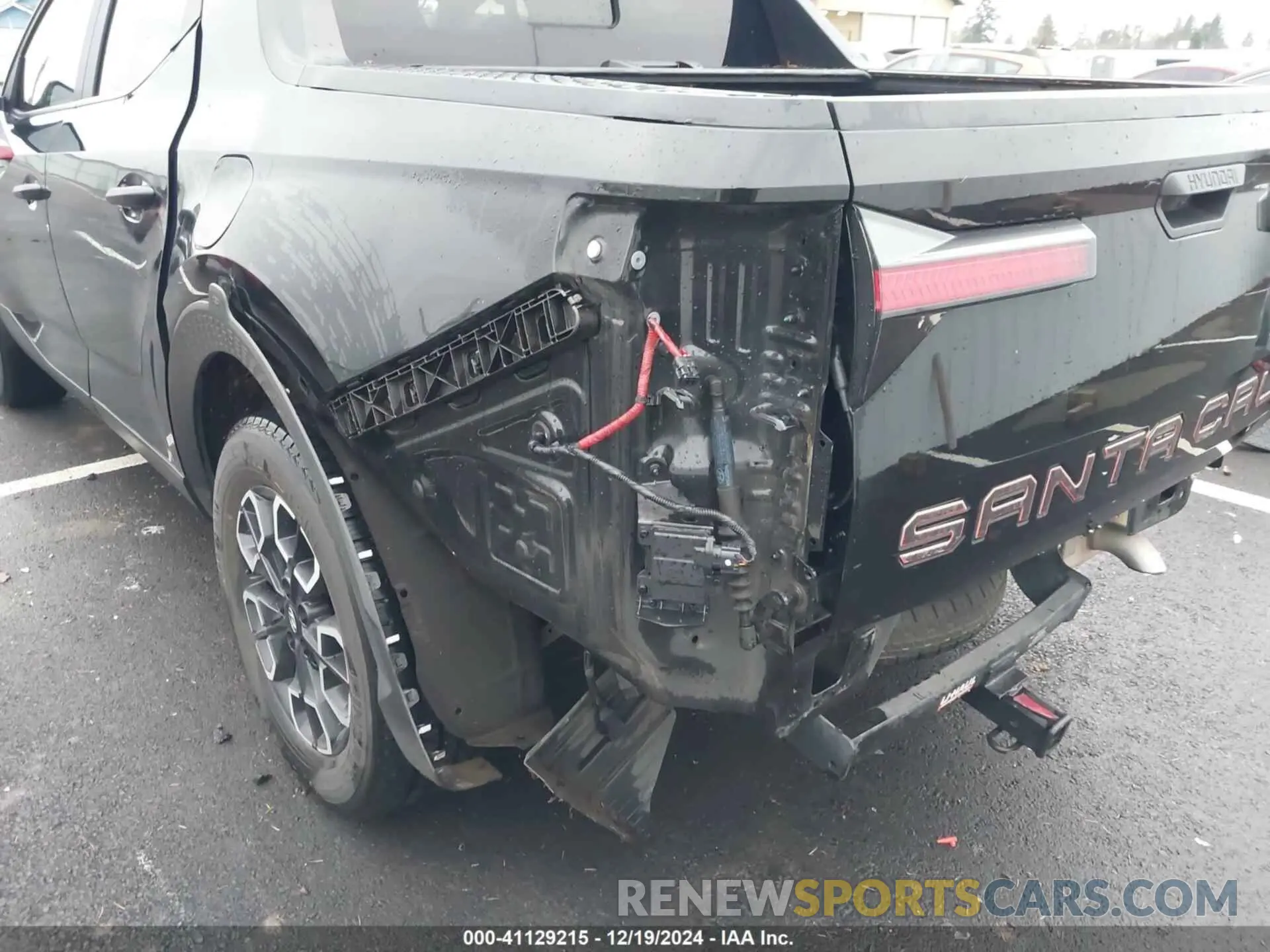 6 fotografías del automóvil dañado 5NTJCDAE2NH011266 HYUNDAI SANTA CRUZ 2022