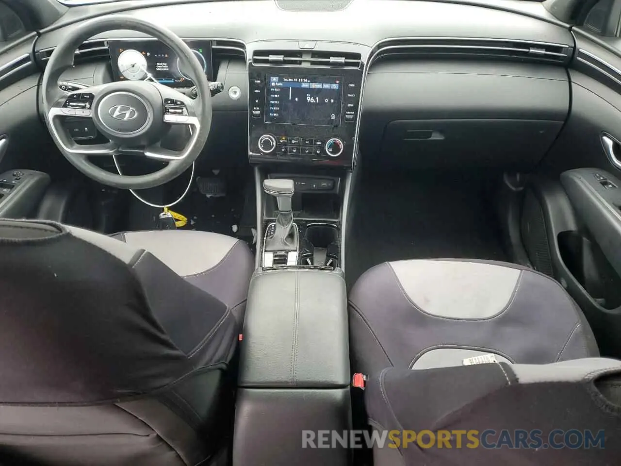 8 fotografías del automóvil dañado 5NTJCDAE3NH032708 HYUNDAI SANTA CRUZ 2022