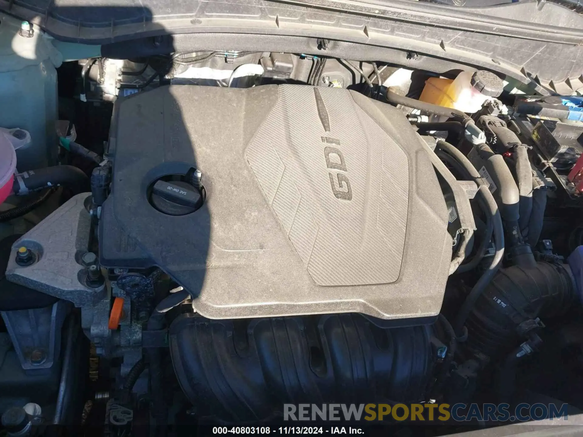 10 fotografías del automóvil dañado 5NTJCDAE3NH038055 HYUNDAI SANTA CRUZ 2022