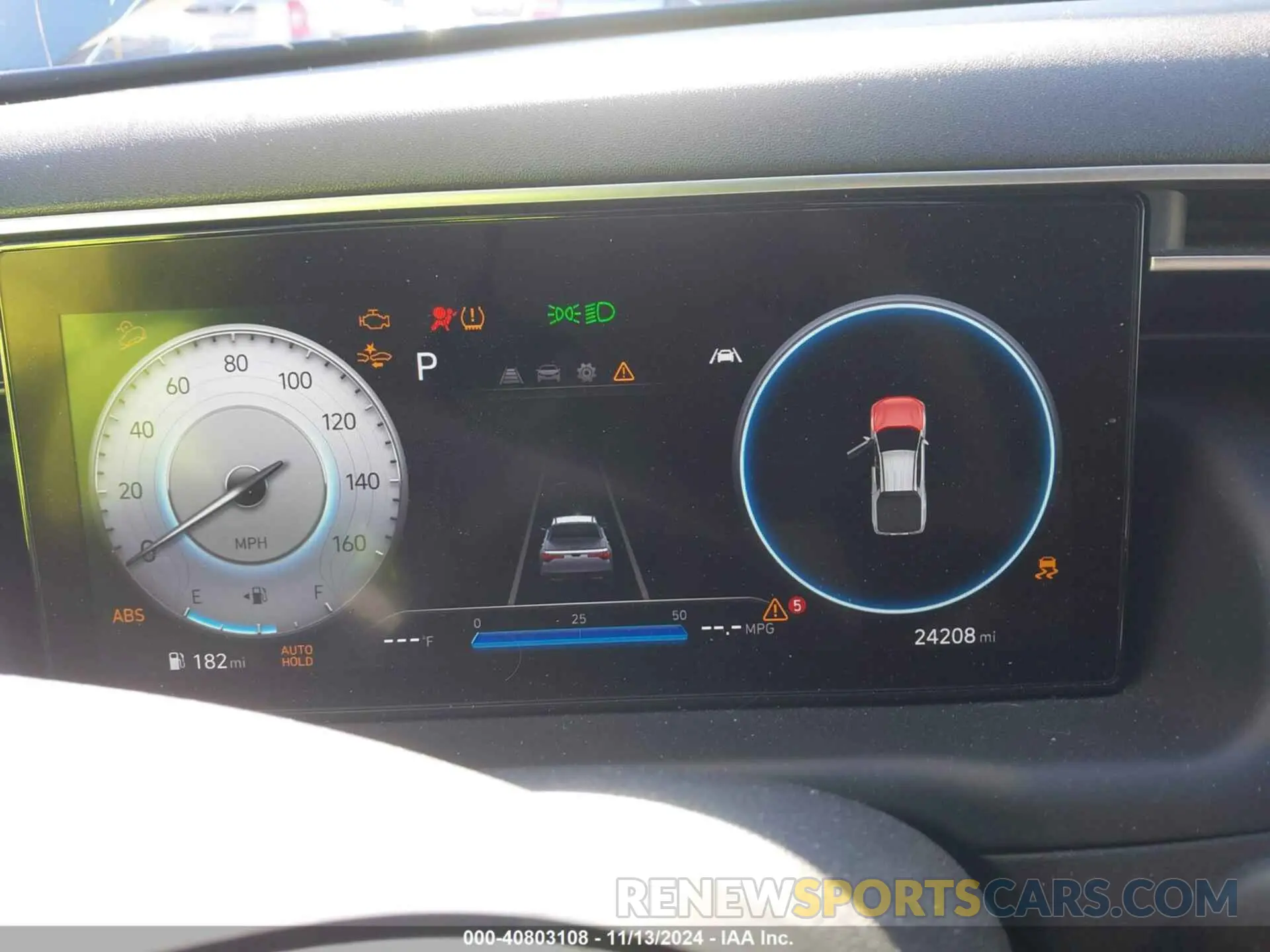 7 fotografías del automóvil dañado 5NTJCDAE3NH038055 HYUNDAI SANTA CRUZ 2022