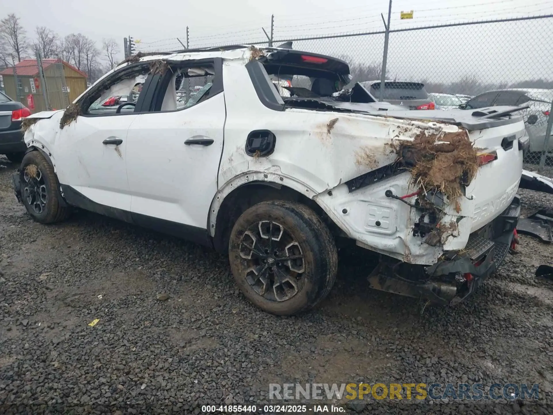 3 fotografías del automóvil dañado 5NTJCDAE4NH029574 HYUNDAI SANTA CRUZ 2022