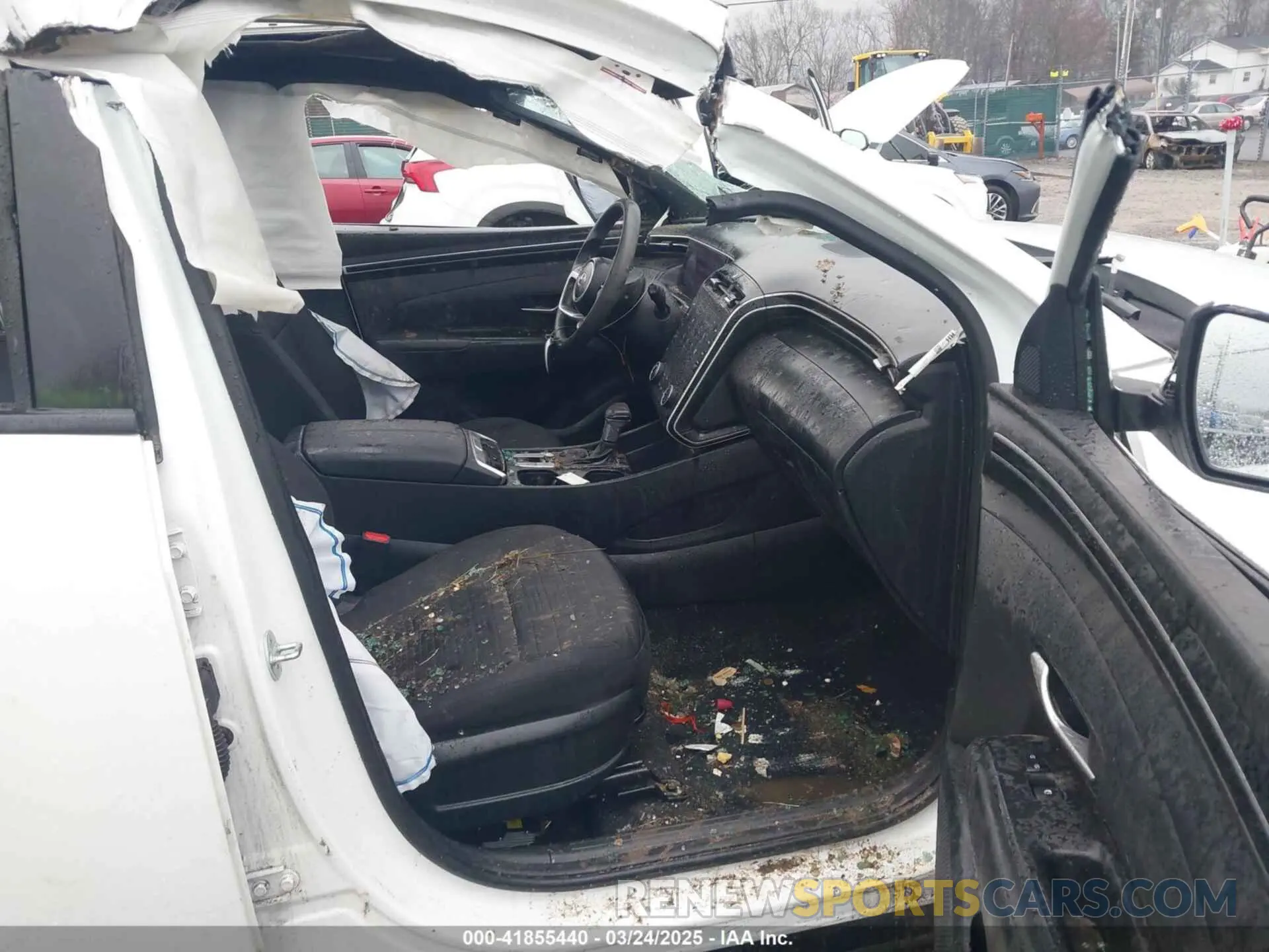 5 fotografías del automóvil dañado 5NTJCDAE4NH029574 HYUNDAI SANTA CRUZ 2022