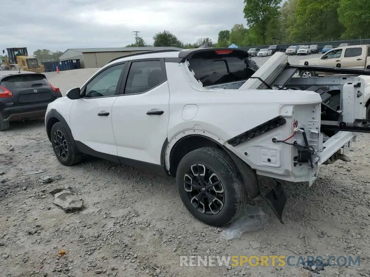 2 fotografías del automóvil dañado 5NTJCDAE5NH039059 HYUNDAI SANTA CRUZ 2022