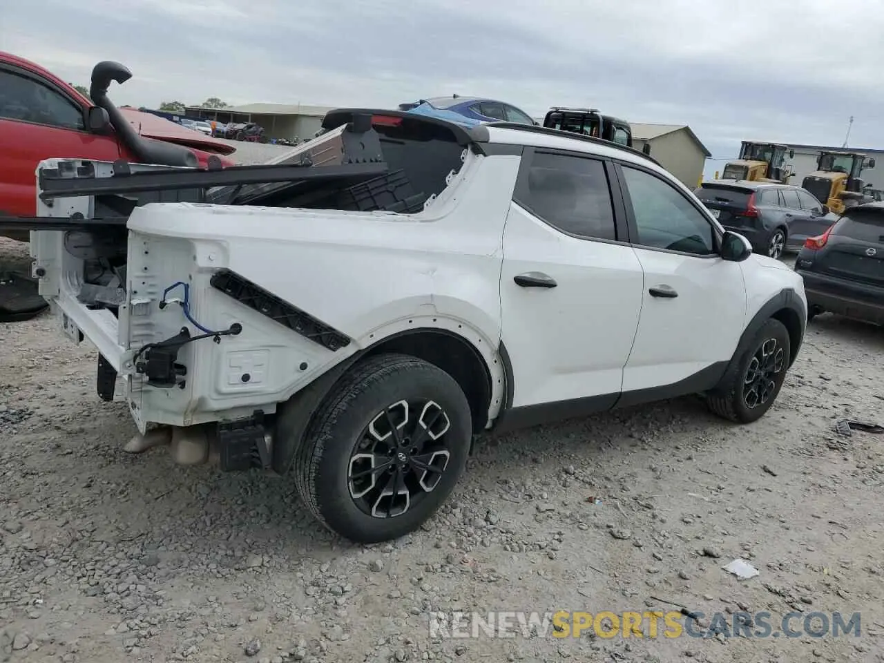 3 fotografías del automóvil dañado 5NTJCDAE5NH039059 HYUNDAI SANTA CRUZ 2022