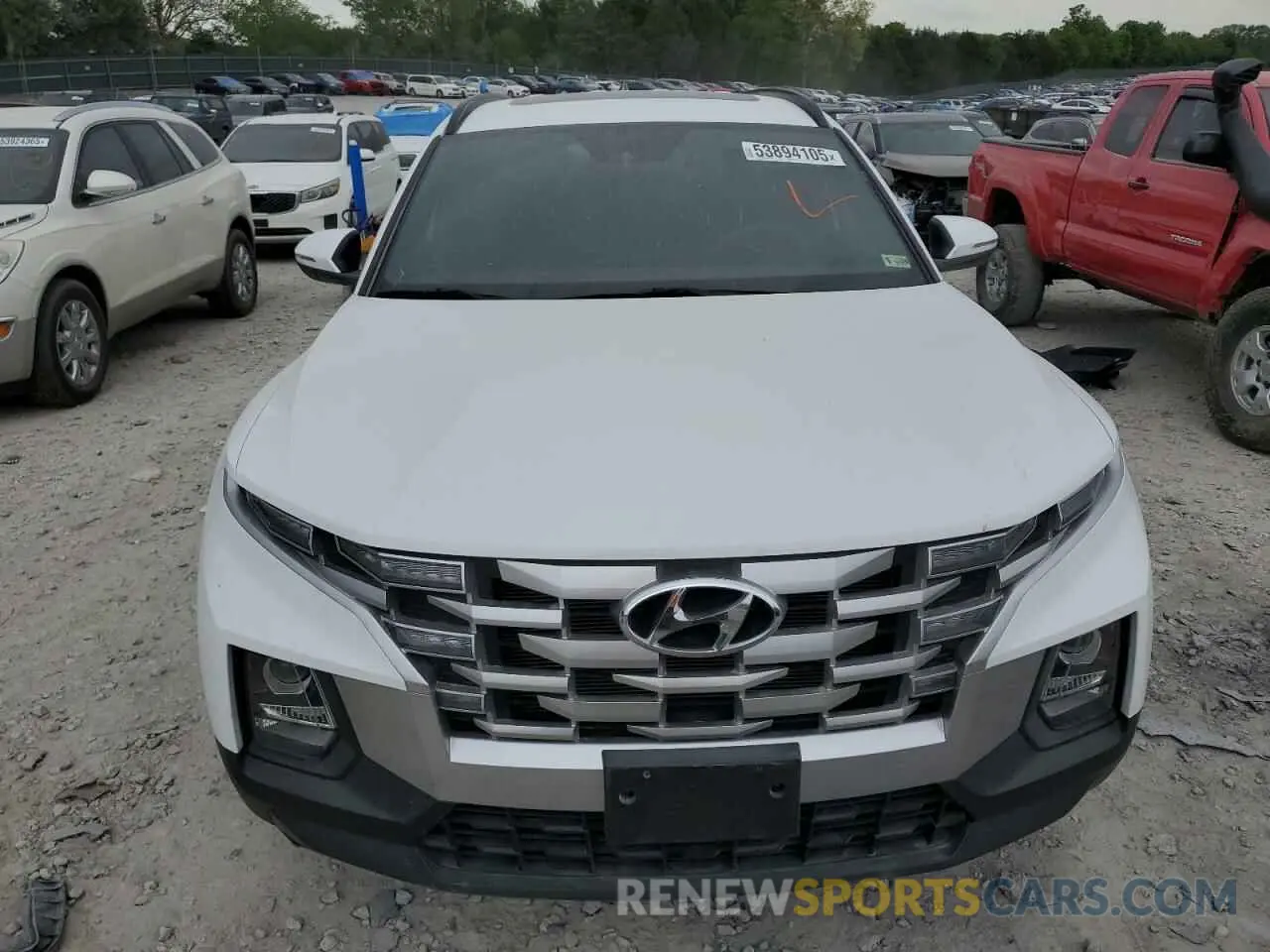 5 fotografías del automóvil dañado 5NTJCDAE5NH039059 HYUNDAI SANTA CRUZ 2022