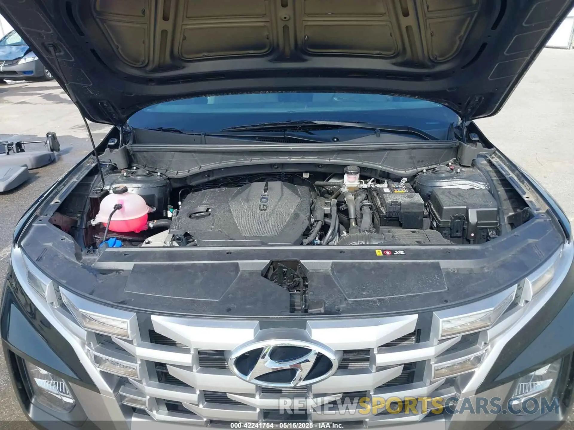 10 fotografías del automóvil dañado 5NTJCDAE7NH009822 HYUNDAI SANTA CRUZ 2022