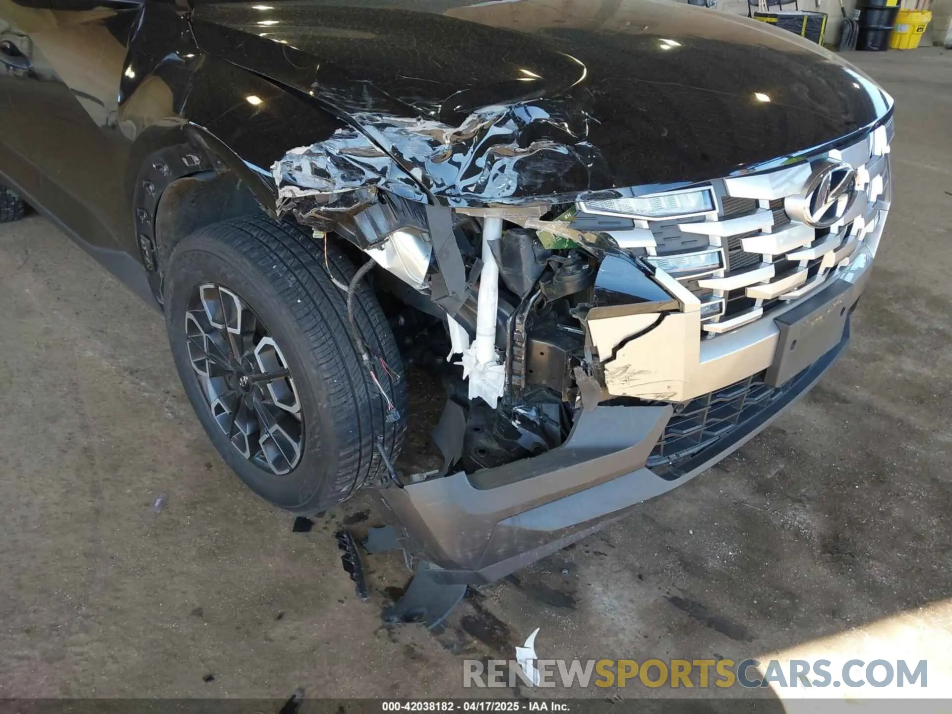 6 fotografías del automóvil dañado 5NTJCDAE7NH018858 HYUNDAI SANTA CRUZ 2022