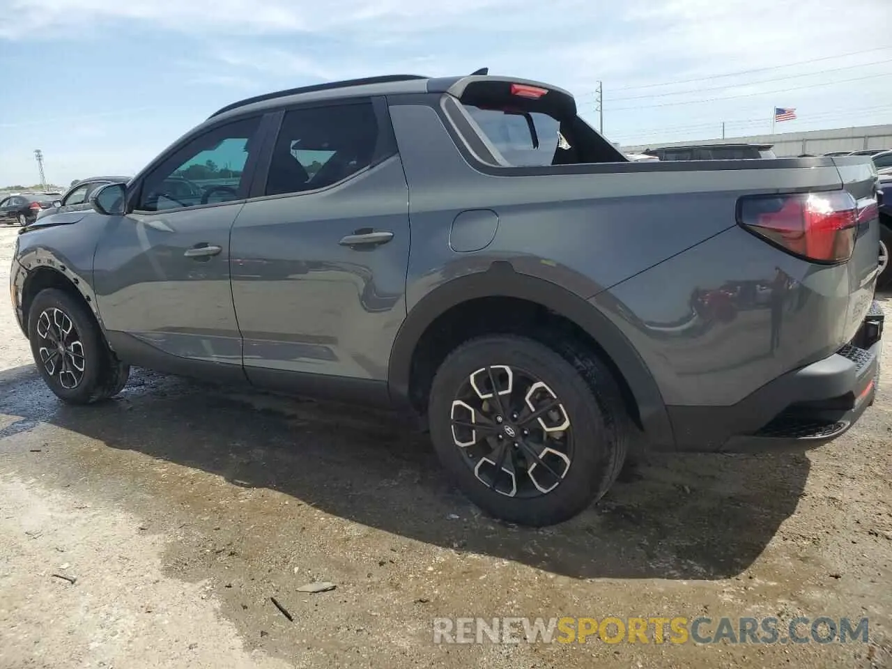 2 fotografías del automóvil dañado 5NTJDDAF2NH004047 HYUNDAI SANTA CRUZ 2022