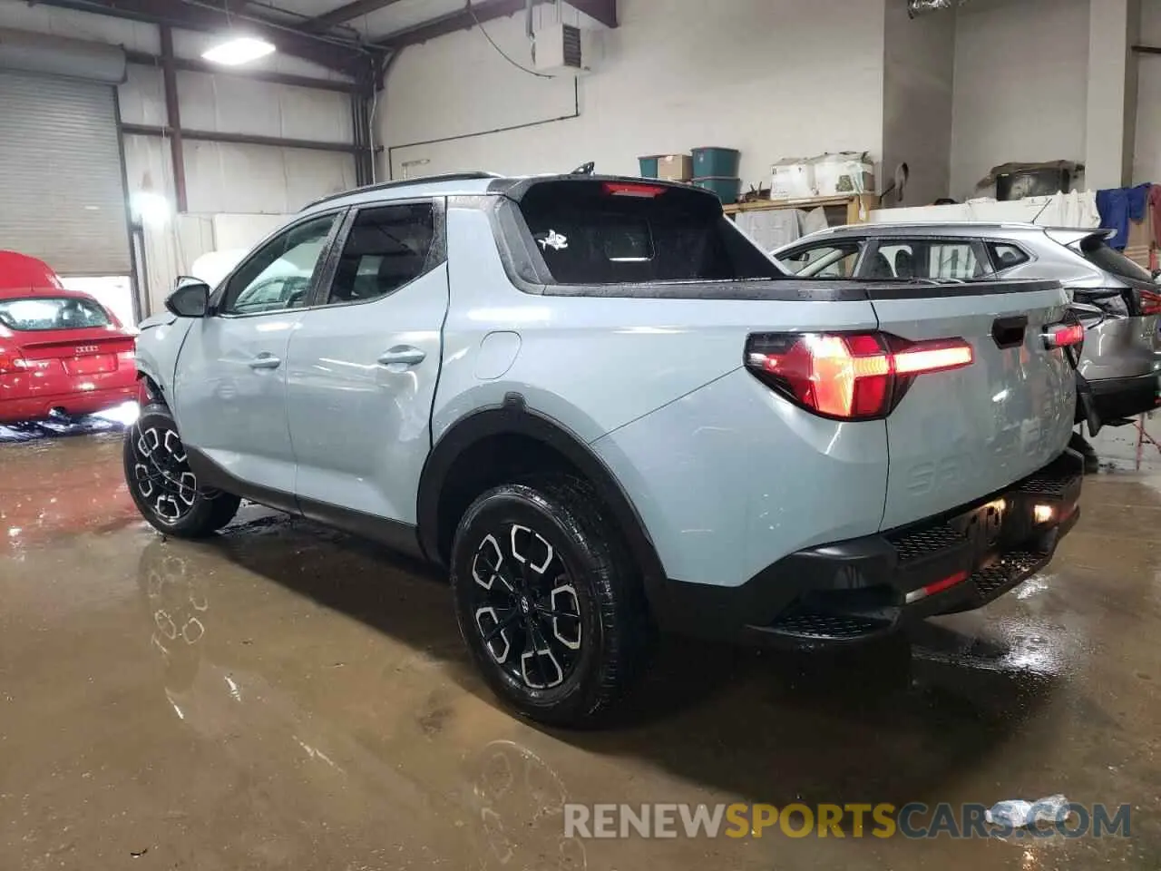 2 fotografías del automóvil dañado 5NTJDDAF5NH027631 HYUNDAI SANTA CRUZ 2022