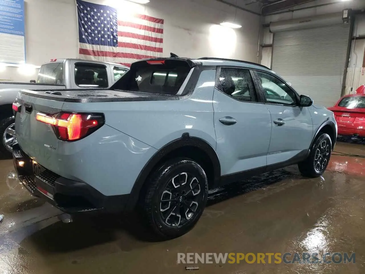 3 fotografías del automóvil dañado 5NTJDDAF5NH027631 HYUNDAI SANTA CRUZ 2022
